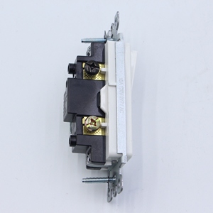 घर और कार्यालय की सजावट के लिए LMS123 शांत 3-वे पैडल स्विच सॉकेट UL प्रमाणित 15A पावर GFCI इलेक्ट्रिक स्विच 120V/277V - Product Image 4