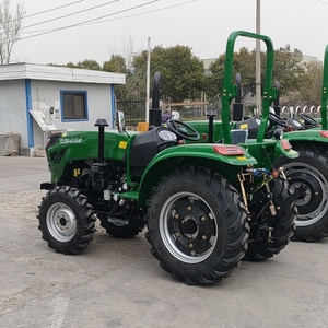 Traktor pertanian pertanian pertanian 4wd 55HP 60HP 70HP, traktor dengan pilot otomatis GPS - Product Image 3