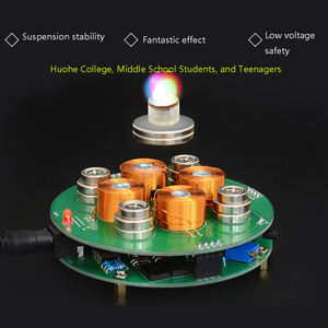 ชุดของเล่นแม่เหล็กไฟฟ้าแบบดึงลงได้ Maglev ชุดอุปกรณ์การเรียนการสอนบัดกรีอิเล็กทรอนิกส์แบบทำมือ - Product Image 5