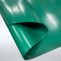 Bâche PVC souple pour publicité extérieure et intérieure, rétroéclairée, frontlit, imperméable, en toile laminée PVC, rouleau, Guangzhou, imprimable