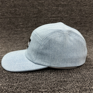 Cappellino da campeggio a 5 pannelli personalizzato di alta qualità, sportivo, da esterno, per adulti, non strutturato, per corsa - Product Image 3