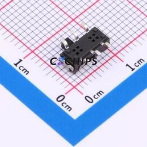 MST-22D18G2-WT Slide Switch SMD Switch Double Pole Double Throw Rectangle Pin Header SMD Tab Horizontal Mount - Product Image 2