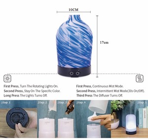 เครื่องเพิ่มความชื้นในอากาศดีไซน์สวยงาม พร้อมไฟ LED <span class=keywords><strong>7</strong></span> สี แบบ USB สำหรับวางบนโต๊ะ เป็นมิตรต่อสิ่งแวดล้อม ใช้ในบ้าน ช่วยกระจายกลิ่นหอมและฟอกอากาศ - Product Image 4