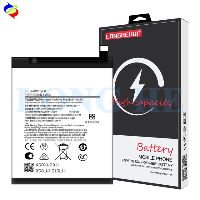 OEM High Quality HQ430 4500mAh Battery for NOKIA 5.4 3.4 HQ430 Batteries