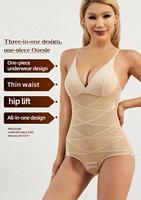 Nouveau modèle Lève-fessier mince grande taille pour femmes Combinaison moulante Vêtements de forme pour femmes