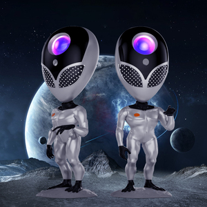 Nhà máy mới đến nóng bán 14 màu sắc điều khiển từ xa RGB LED đêm BT Loa khủng long trứng Sao Chiếu Nhà Thông Minh đèn - Product Image 6