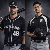 Veste de baseball respirante personnalisée sublimée à col zippé, veste d'entraînement BP pour cage de frappe, ensemble pantalon uniforme de baseball et softball