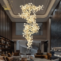 Lustre moderne à éclairage personnalisé Lampe suspendue de luxe pour la maison Lampe de lustre pour la salle à manger Hôtel