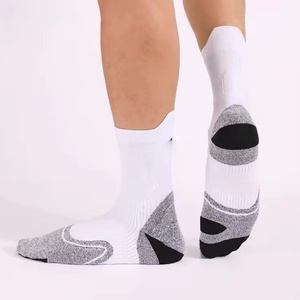 Wholesale Custom Logo Cycling Running <b>Socks</b> Sports Coolmax Crew Compression Quick Dry Running <b>Socks</b> High Quality - Product Image 5