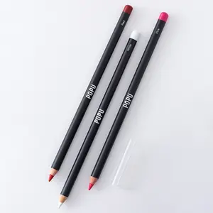 POPU POPU Permanent Make Up Design Eyebrow Lip Eyeliner Marker Pen Predraw Pencil Marker Pen With Pencil Sharpener