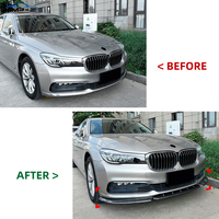 Accessoires de rétrofit AMP-Z, séparateur de pare-chocs avant pour BMW Série 7 G11 G12 pré-lifting standard 2015-2018