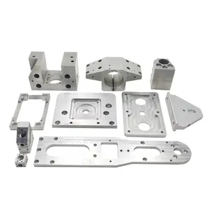 custom cnc parts service high precision anodized aluminum metal cnc machining milling spare parts