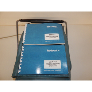 Tektronix 2336 100mhz Oscilloscope Multimeter Counter <b>Timer</b> - Manuals (dzh48) - Product Image 4