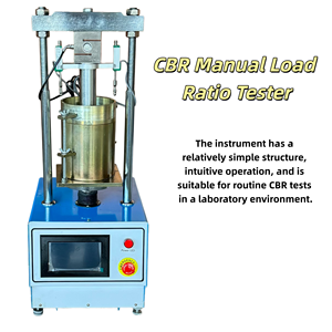 Machine d'essai CBR de laboratoire avec anneau de charge, machine d'essai CBR électronique, équipement d'essai des sols - Product Image 3