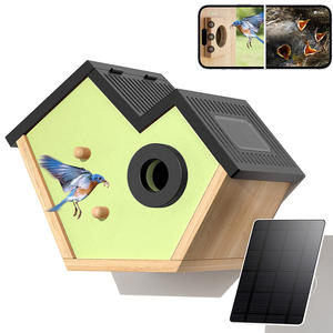 Jaula de Anidación para Pájaros con Calefacción, Casa Inteligente para Pájaros con Cámara IA, Grabación Automática de Etapas de Anidación, Control Remoto, Visión Nocturna, Energía Solar - Product Image 5