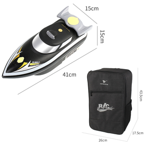 HOSHI Più Nuovo HJ807 Barca del RC 2.4G Esca Decoying Trawler di Raffreddamento Ad Aria Impermeabile Mai Capovolgersi 2 in 1RC Barca Da Pesca con Zaino - Product Image 5