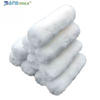 Kuas Rol Cat Tembok Lantai Plafon Berkualitas Profesional, Refill Sleeve Kuat Tahan Lama, Langsung dari Pabrik, 4 Inci