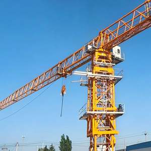 Grúa Torre Dahan DH318-7527-16ton, Alcance de 75m, Pluma Plana, 16 Toneladas, Momento de Elevación Nominal de 318t.m, en Venta - Product Image 2