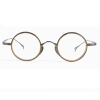 Monturas de Gafas sin Aro de Diseño Japonés, Montura Interior Ultraligera, Gafas de Lujo con Protección Contra Luz Azul para Lectura en la Oficina