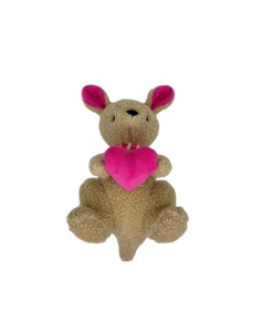 Mignon mode saint valentin cadeau joli jouet avec rose ours en peluche de haute qualité nouveau chien à mâcher jouets interactifs - Product Image 5
