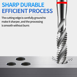 <span class=keywords><strong>Combo</strong></span> T2809 <span class=keywords><strong>de</strong></span> Grifo en Espiral <span class=keywords><strong>de</strong></span> Hierro Fundido <span class=keywords><strong>de</strong></span> Acero Inoxidable, Accesorio <span class=keywords><strong>de</strong></span> Acero Inoxidable, M3, M4, M5, M6, M8, M10, M27, M30, Etc., T2809, 1, 1 Unidad, 1 Unidad, 2 Unidades - Product Image 4