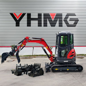 אספקת ספוט מיקרו מחפר מכונת חפירה 2000 ק "ג עם מנוע דיזל חזק לשימוש בנייה - Product Image 4