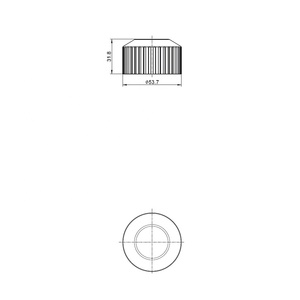 Bouteille en plastique LDPE/HDPE écologique de 1000 ml avec bouchon cylindrique à filetage rond, production OEM - Product Image 4