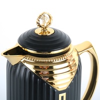 2023 Offre Spéciale DUBAÏ DE LUXE 0,7L NOIR ARABE CAFÉ DALLAH ENSEMBLES DE CAFÉ TURC