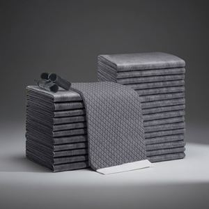 Tapis d'entraînement pour animaux de compagnie en charbon de bois, absorbant rapidement, lavable, doux et antidérapant, pour chiens et chats - Product Image 3