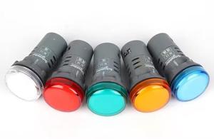 100% ใหม่และของแท้ แบรนด์ XA2 ซีรีส์ ไฟนำร่องแบบโมโนลิธิก XA2EVJ3LC XA2EVB3LC XA2EVE3LC XA2EVF3LC XA2EVM3LC LED สีเขียว - Product Image 5