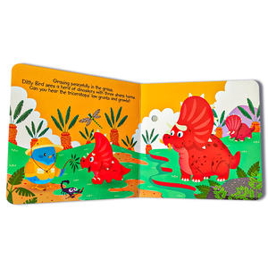 Livre sonore personnalisé personnalisé <span class=keywords><strong>pour</strong></span> enfants bébé interactif livre parlant éducatif précoce <span class=keywords><strong>pour</strong></span> enfants livre audio dinosaure - Product Image 6