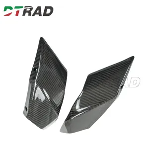 DTRAD Kawasaki Ninja H2 <span class=keywords><strong>H2R</strong></span> 2015-2024 <span class=keywords><strong>2023</strong></span> Kits de carénage arrière 100% fibre de carbone, panneaux de queue et bosse arrière, finition sergé noir brillant, 1 paire - Product Image 4
