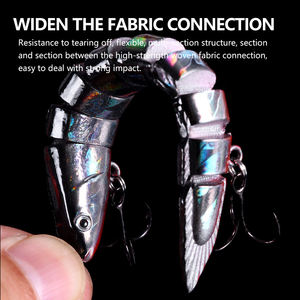 เหยื่อตก<span class=keywords><strong>ปลา</strong></span>แบบหลายท่อน 9 ท่อน รูปทรง<span class=keywords><strong>ปลา</strong></span>ขนาด 10 ซม. น้ำหนัก 10 กรัม <span class=keywords><strong>ตา</strong></span> 3 มิติ เหมือนจริง สำหรับตก<span class=keywords><strong>ปลา</strong></span>ทะเล - Product Image 4