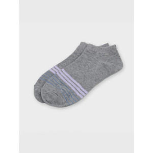 Chaussettes de sport à rayures pastel pour femmes - Product Image 1
