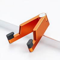 Nouveau produit tendance : support de téléphone portable universel en alliage d'aluminium, mini, réglable en hauteur, stabilité renforcée pour utilisation sur bureau - Téléphone portable