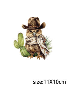 LETOP 1 Uds 16oz Cowboy Spider UV para Pegatinas de copa DTF lavable a prueba de agua etiqueta cosmética pegatina de transferencia - Product Image 4