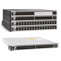 Cisco Switch C9500-48Y4C-A 48 Port 25G SFP28 + 4 Port 100G QSFP28 L3 Core Switch Lisensi Full Network Advantage 1U Rack Mount