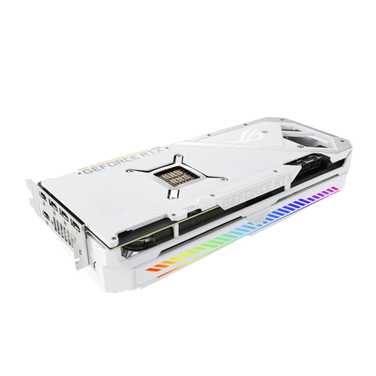 GeForce RTX　3080 rog white ASUS NVIDIA GeForce RTX 3080 ROG Strix White Overclocked Triple