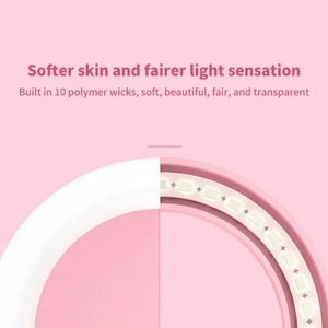 Produits pour la maison intelligente, lumière annulaire LED pour selfie avec charge USB, objectif pour téléphone portable, lampe annulaire LED pour selfie, lumière pour selfie sur smartphone - Product Image 5