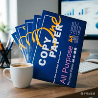 Papier copie A4 Premium 80 g/m² 100 % pure pâte de bois haute luminosité pour une qualité d'image professionnelle
