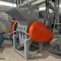 Machine de concasseur de plastique haute HP Ligne de production PET de grande capacité Broyeur de plastique Prix d'usine