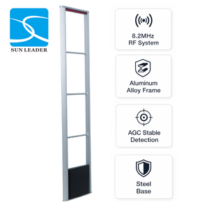 Système antivol RF mono-antenne 8,2 MHz AGC 15W basse puissance pour la sécurité des entrées de centres commerciaux, pharmacies et magasins de cosmétiques - Product Image 1