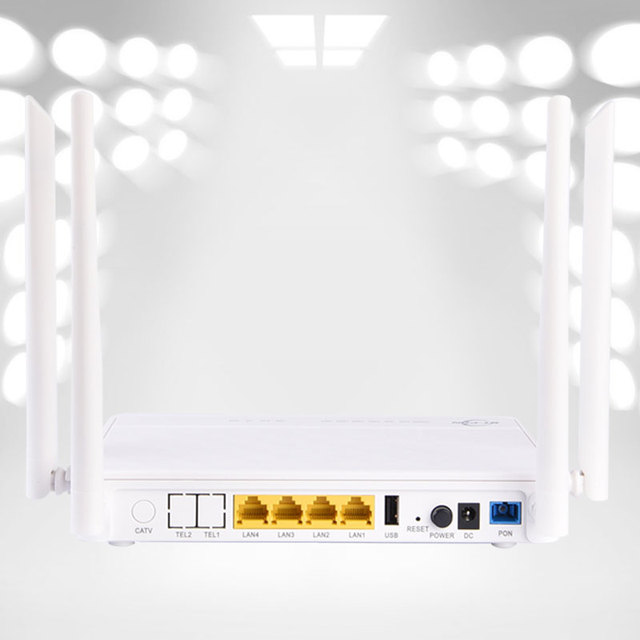 High Speed Modem Router 4Ge 802.11 Ac 5G Dualband Wifi Ont Gpon Dual Band