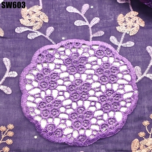 Tessuto Supoo Super Splendido 100% Cotone Freetown in Pizzo Svizzero, Tessuto in Pizzo Africano per Abiti da Matrimonio della Sierra <span class=keywords><strong>Leone</strong></span> - Product Image 3