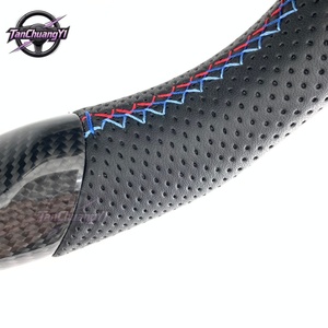 Volante de Coche Personalizado con Levas de Cambio de Fibra de Carbono para F91 F92 F93 M5 F90 G31 G32 G38 G32 M550i G30 2017-2024 - Product Image 4