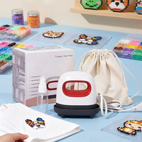 Mini machine d'impression par transfert thermique portable, idéale pour la production artisanale DIY de vêtements, sacs en toile, t-shirts, artisanat Pindou