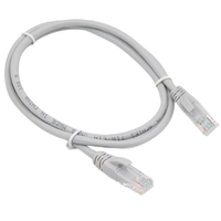 Câble Ethernet LAN XYS personnalisé plat Cat5e non blindé RJ45 8P8C 1 Gbit/s avec conducteur en cuivre pur 24/26/28AWG