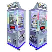 Machine de jeu d'arcade à récompenses avec défi chronométré de sept secondes, 7 tiges à récompenses, éclairage LED, à monnayeur, pour aire de jeux intérieure