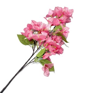 Fleurs artificielles Qiye, bougainvillier en soie rose 30 cm, décoration de mariage et de maison - Product Image 1