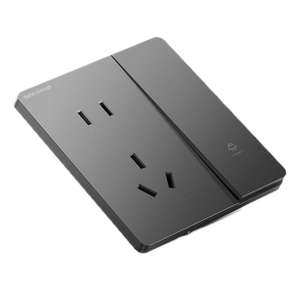 Interrupteur mural encastré à écran tactile en PC, norme américaine 86, commande simple/double, double canal, pour appareils électroménagers - Product Image 1